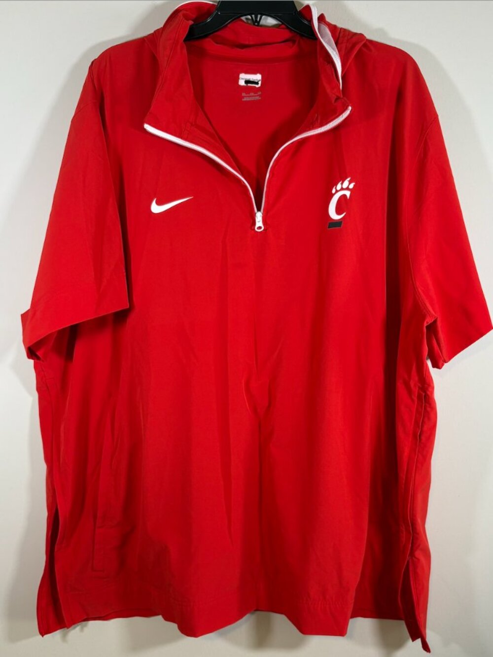 University of Cincinnati Bearcats 4XL Nike short sleeve pullover